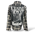 Ice Nine Kills Reworked Flannel Shirt Size Large