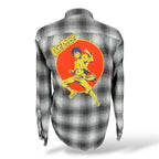 One Piece Reworked Flannel — XL