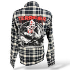 Terrifier Art the Clown Reworked Flannel — Large