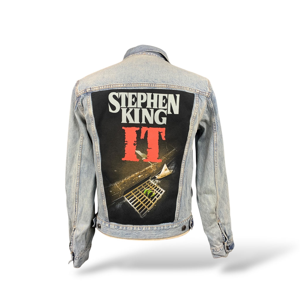 Stephen Kings It Jean Jacket Custom Rework Medium