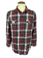 Metallica Flannel Shirt Custom Rework XXL