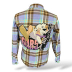 One Piece Reworked Flannel — Large