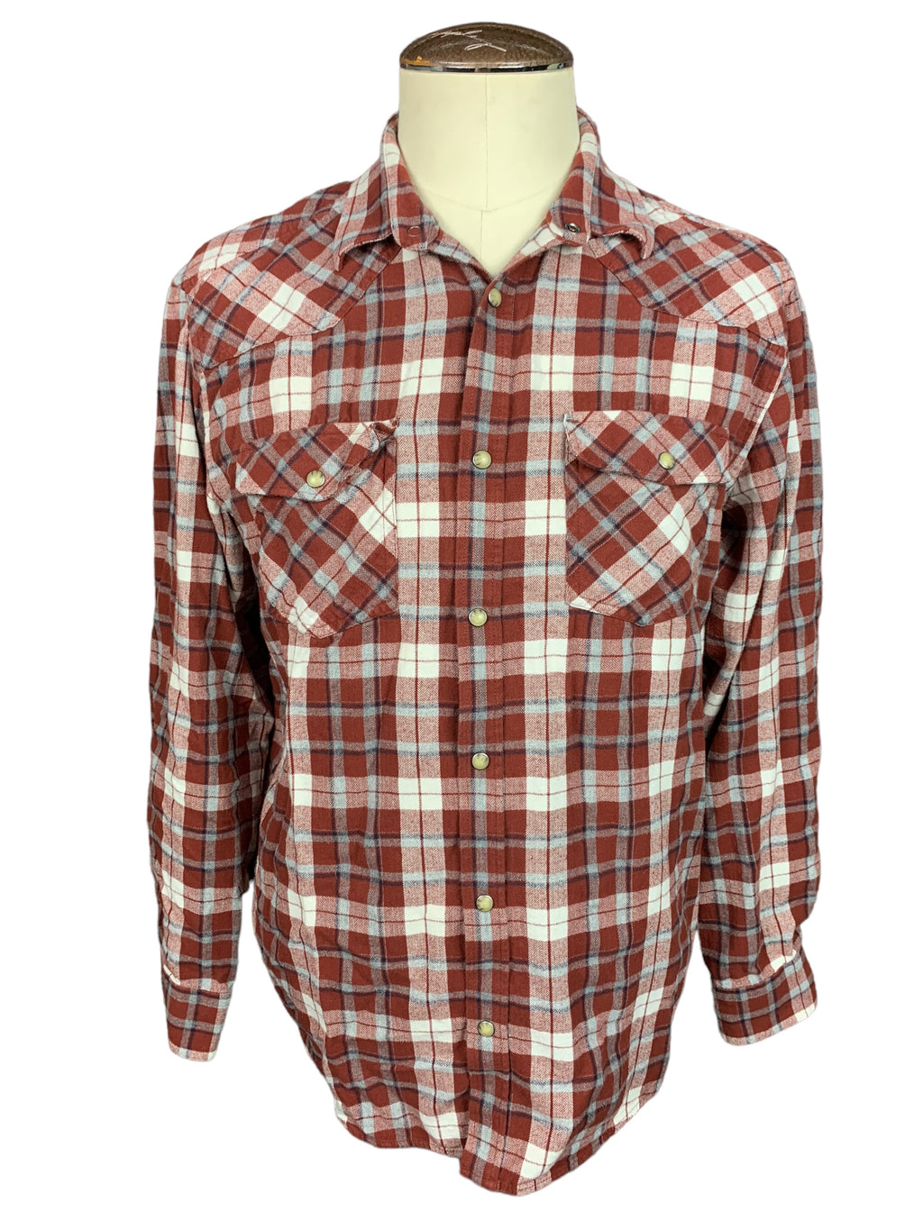 Fleetwood Mac Flannel Shirt Custom Rework L