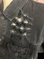 A Nightmare on Elm Street Jean Jacket Custom Rework L