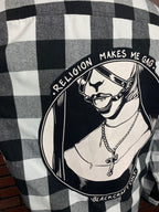 Blackcraft Cult Flannel Shirt Custom Rework XL