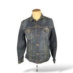 Terrifier × Spirit Halloween Reworked Denim Jacket — Large