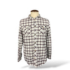 Scream Ghostface Flannel Shirt Custom Rework Size XL