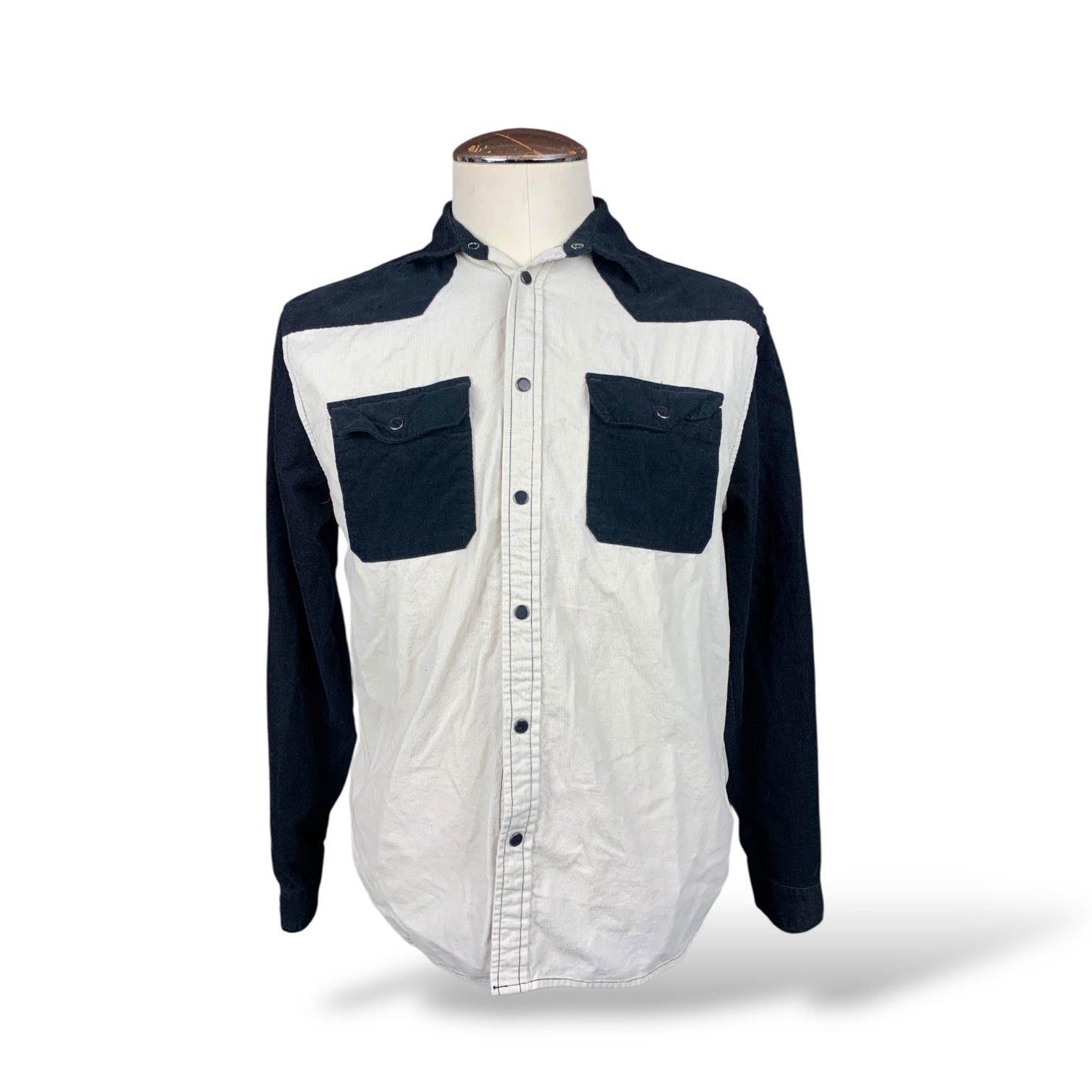 Death Tarot Button Down Shirt Custom Rework Small