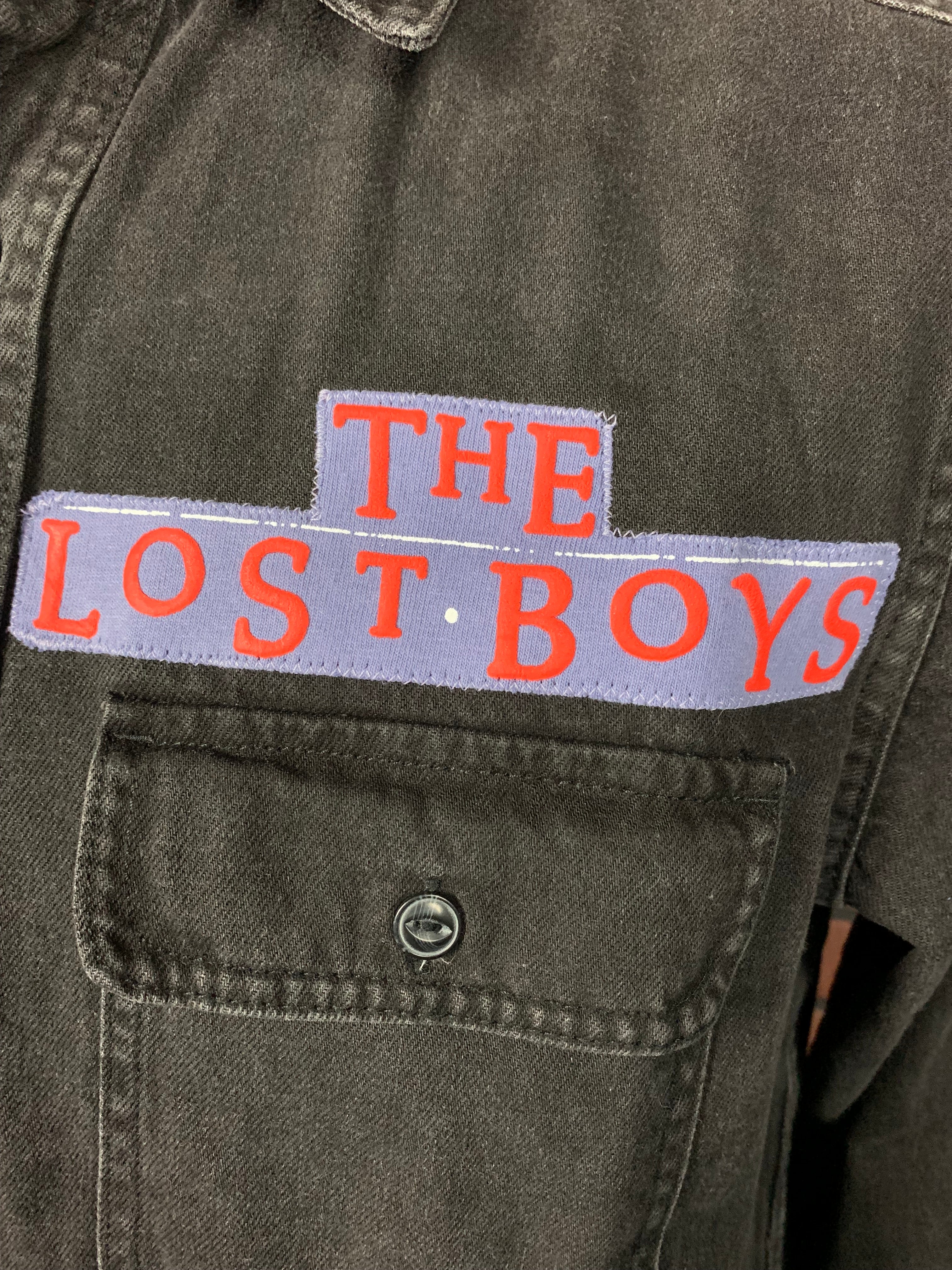 The Lost Boys Denim Shirt Custom Rework Large