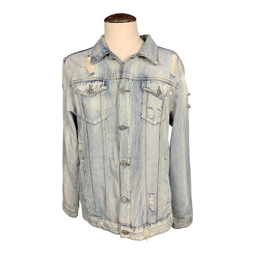 Blink 182 Jean Jacket Custom Rework Large