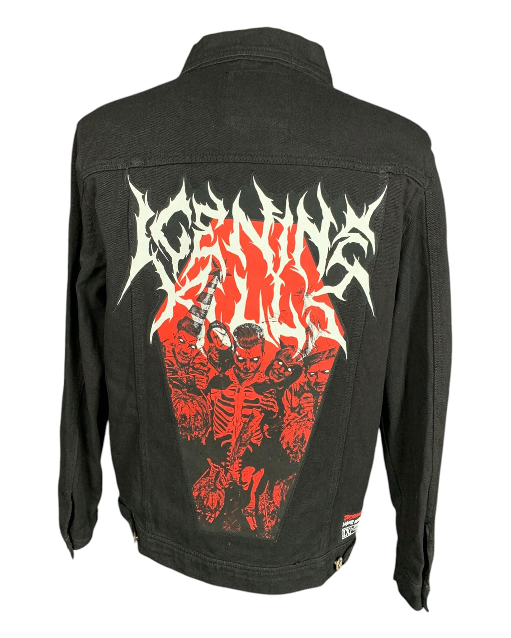 Ice Nine Kills Jean Jacket Custom Rework XL