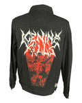 Ice Nine Kills Jean Jacket Custom Rework XL