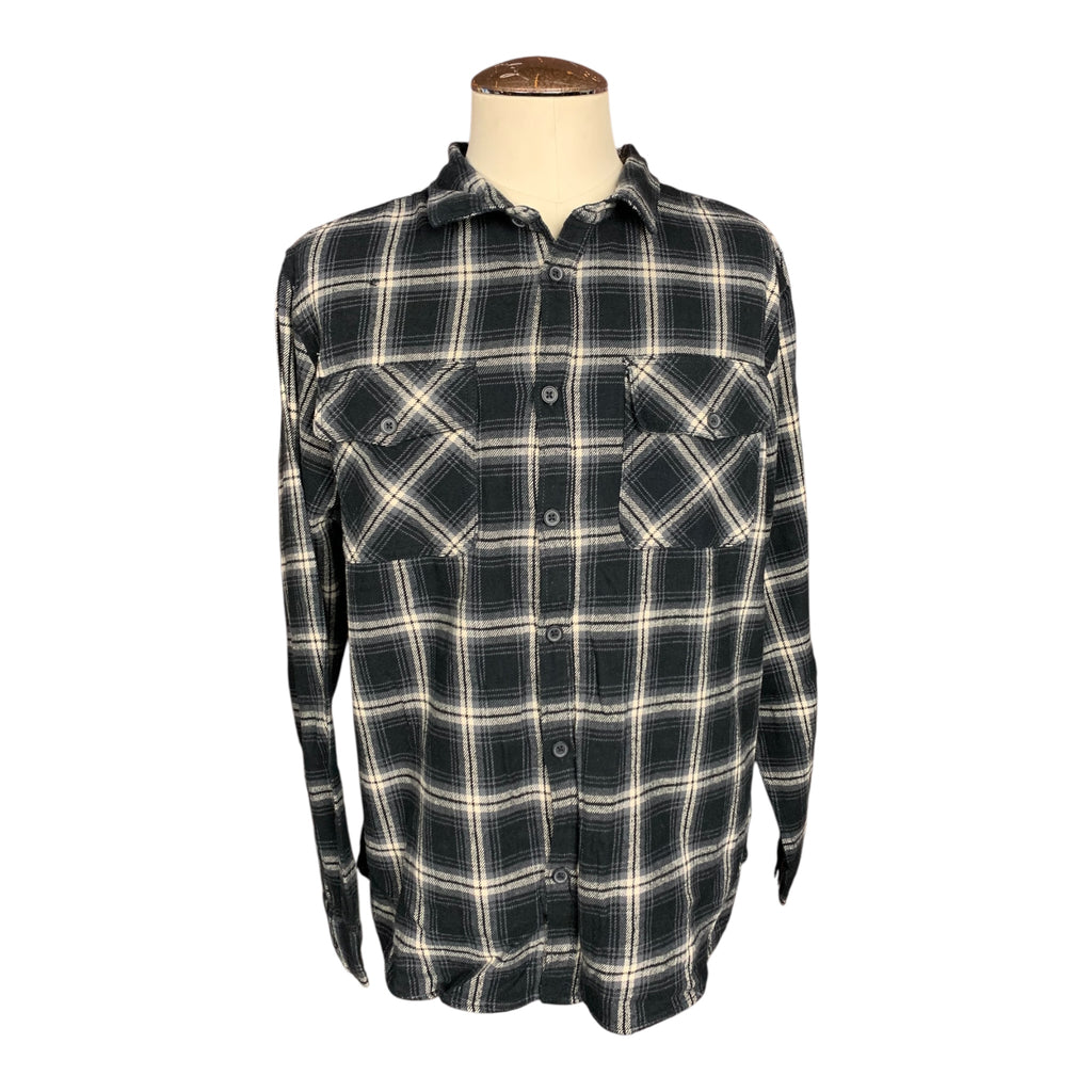 Black Sabbath Flannel Shirt Custom Rework size XL