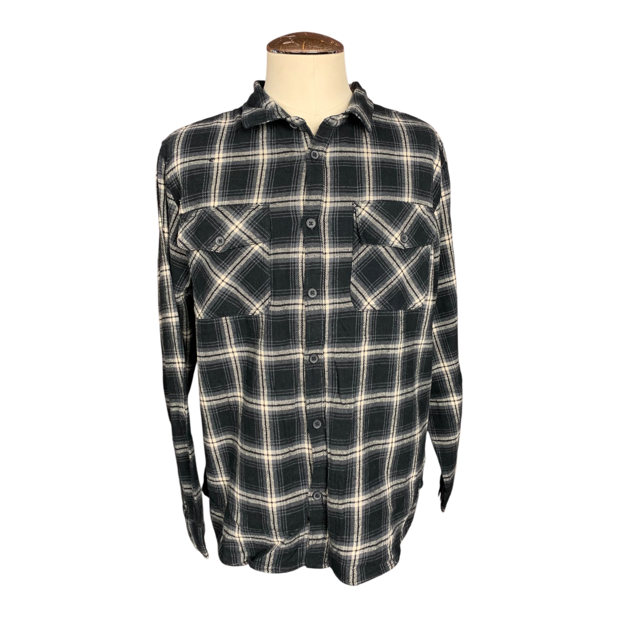 Black Sabbath Flannel Shirt Custom Rework size XL