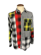 Sublime Colour-Block Reworked Flannel — XL
