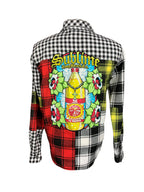 Sublime Colour-Block Reworked Flannel — XL