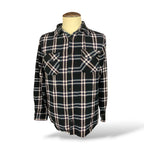 Freddy x Jason Lake Life Flannel Shirt Custom Rework Size Large