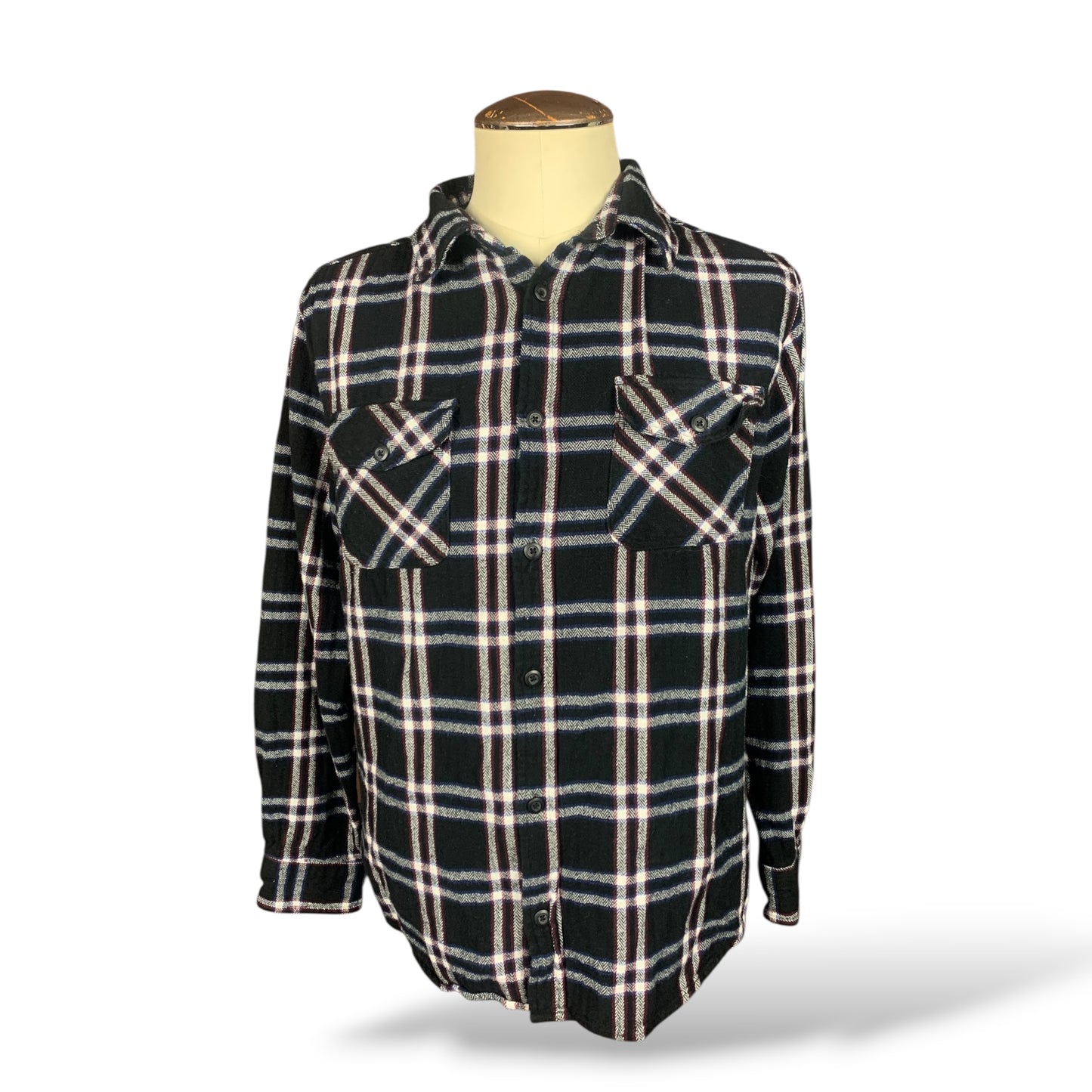 Freddy x Jason Lake Life Flannel Shirt Custom Rework Size Large