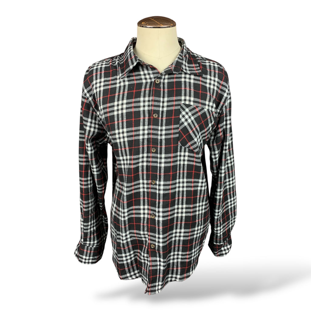 Falling in Reverse Flannel Shirt Custom Rework XL