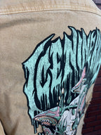 Ice Nine Kills Mushroom Skull Reworked Denim Jacket — Large