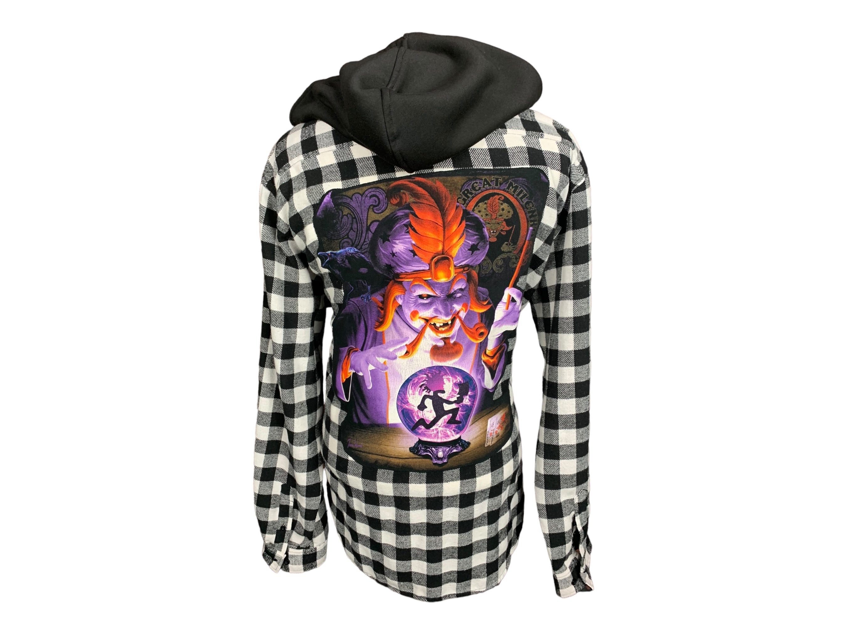 Insane Clown Posse Hooded Flannel Custom Rework 3xl