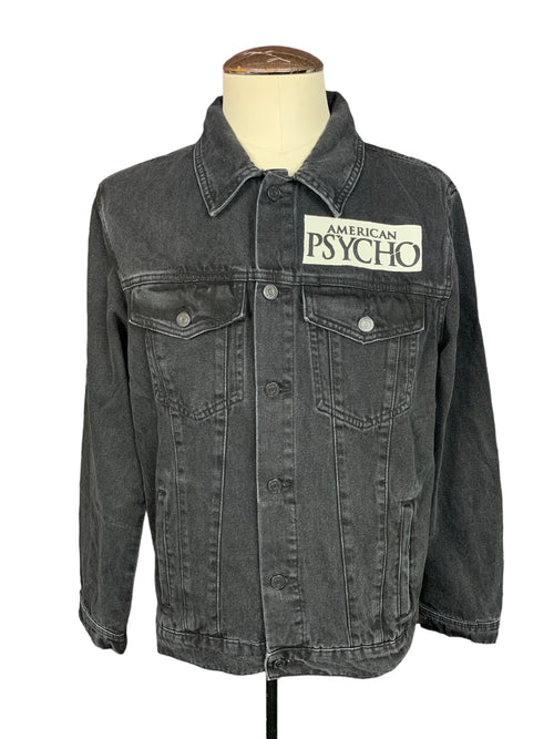 American Psycho Jean Jacket Custom Rework L