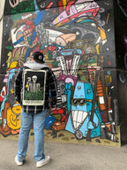 The Stoner Tarot Card Flannel Custom Rework XL