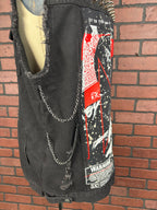 Ice Nine Kills Spike & Stud Battle Vest Size XL