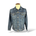 Slayer Reign in Blood Reworked Denim Jacket — Large