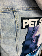 Pet Sematary Hooded Reworked Denim Jacket — Large