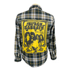 Black Sabbath Flannel Shirt Custom Rework size Medium