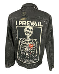I Prevail Denim Jean Jacket Custom Rework Size Large