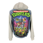 Teenage Mutant Ninja Turtles Jean Jacket Custom Rework Size XL