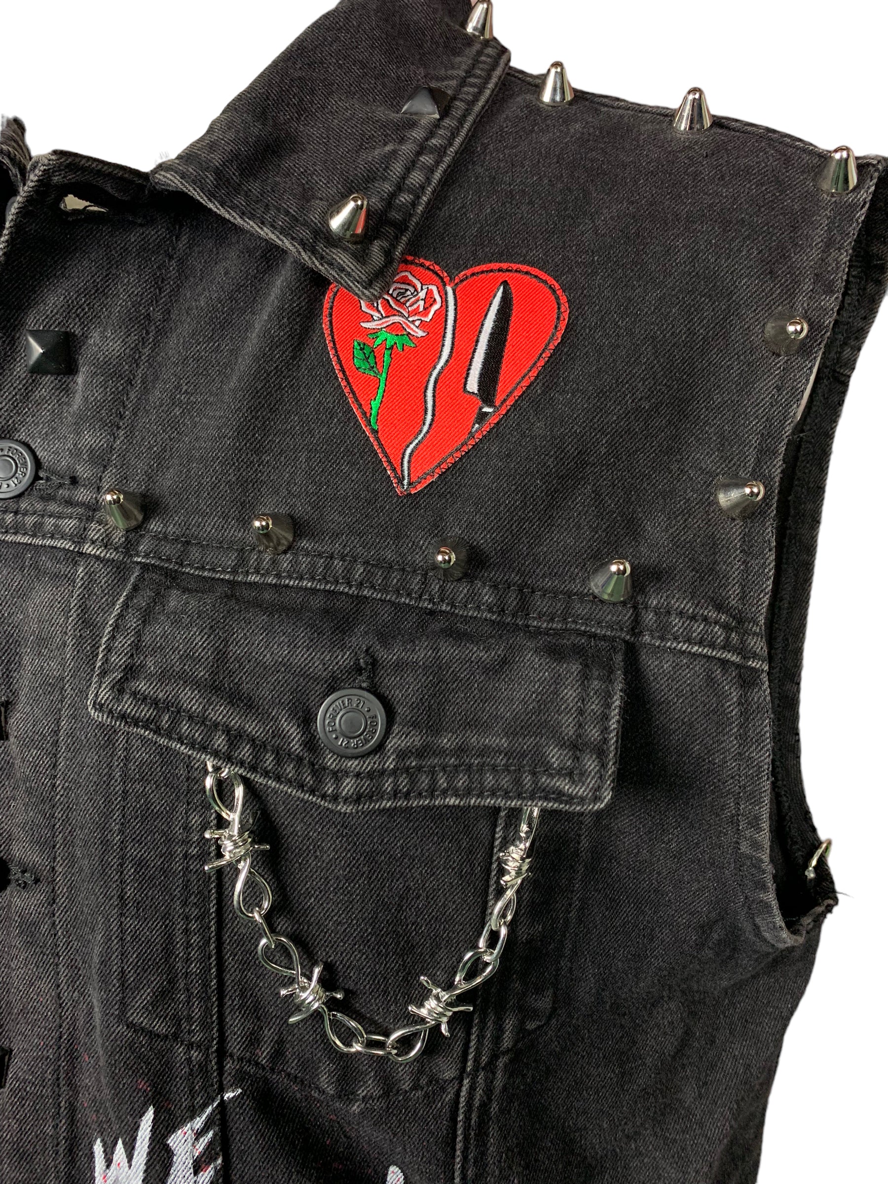 Ice Nine Kills Reworked Battle Vest Large