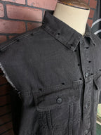 Terrifier Spiked Denim Vest Custom Rework XL