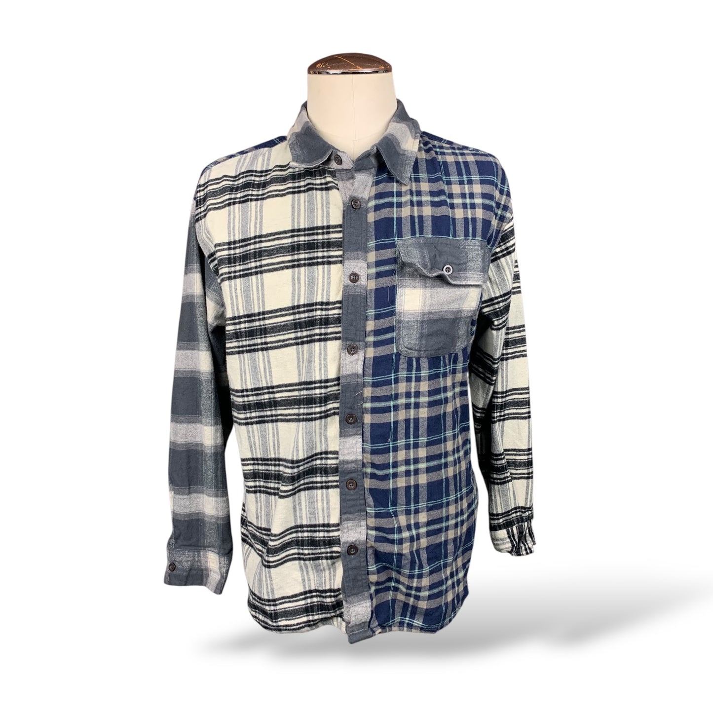 Tool Flannel Shirt Custom Rework XL