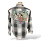 One Piece Reworked Flannel — Medium