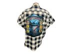 Insane Clown Posse Sleeveless Flannel Vest Custom Rework Medium (oversized)