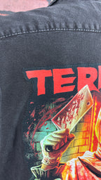 Terrifier Reworked Denim Shirt — XL
