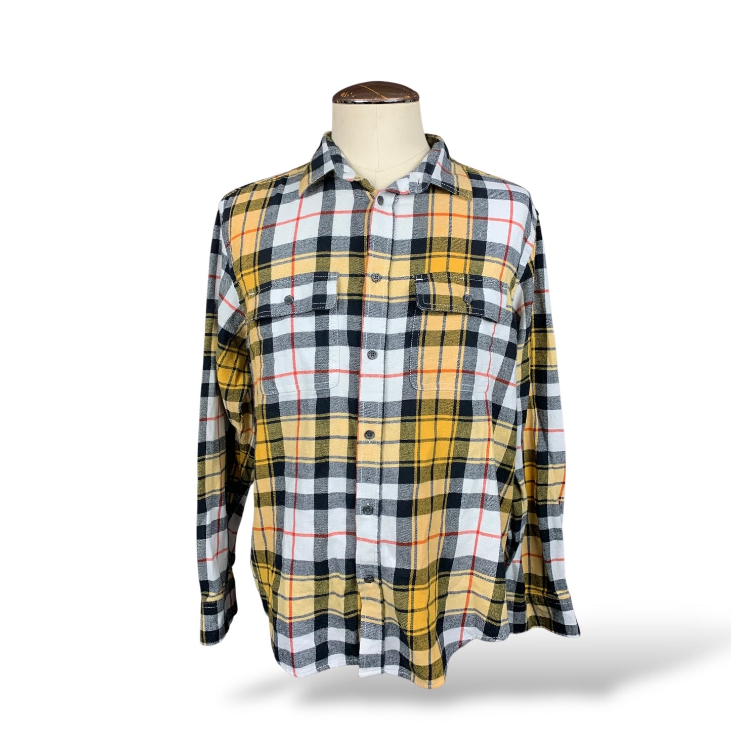 Made in the 90s Cartoon Flannel Shirt Custom Rework