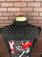 Ice Nine Kills Spike & Stud Battle Vest Size XL