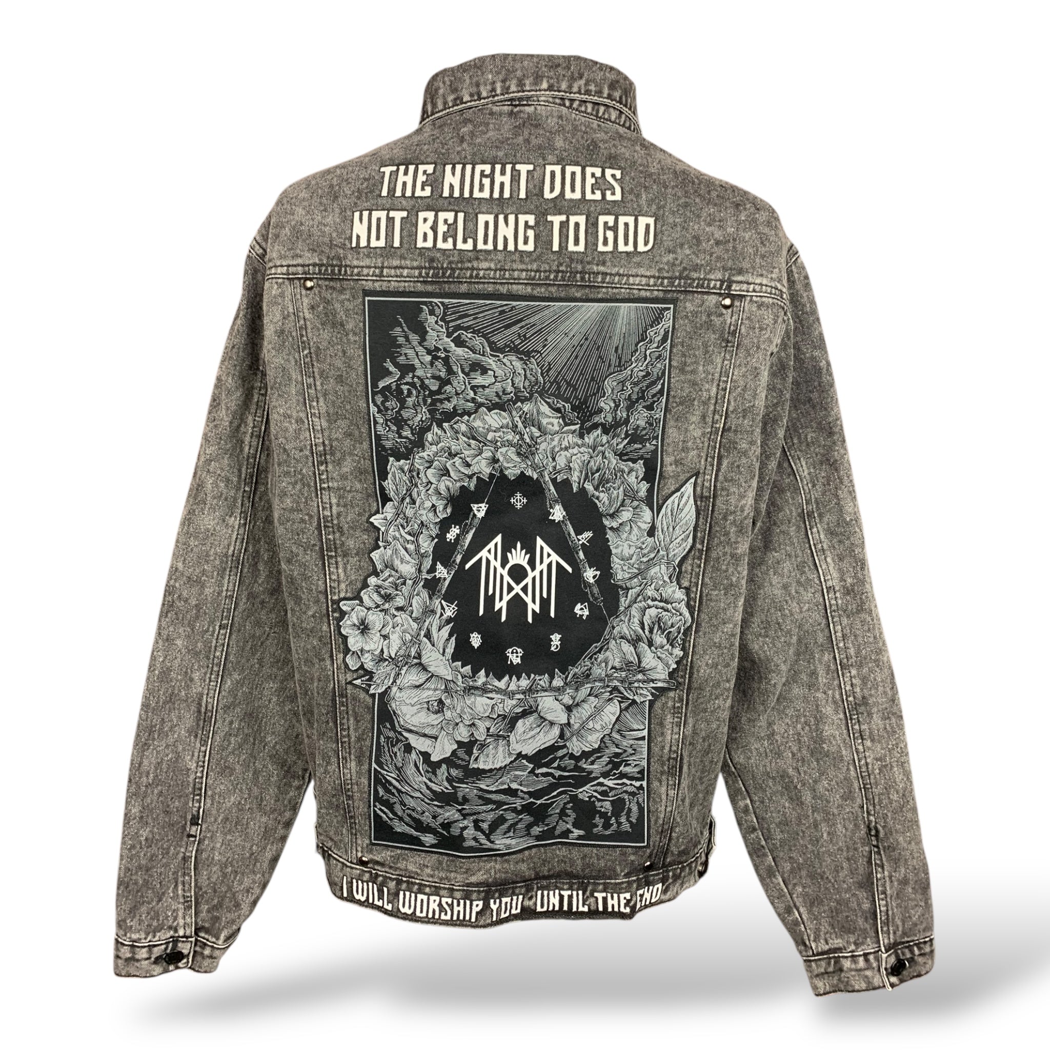 Sleep Token Jean Jacket Custom Rework XL I