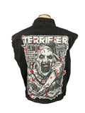 Terrifier Spiked Denim Vest Custom Rework XL