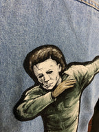 Michael Myers Halloween Denim Vest Ladies Medium