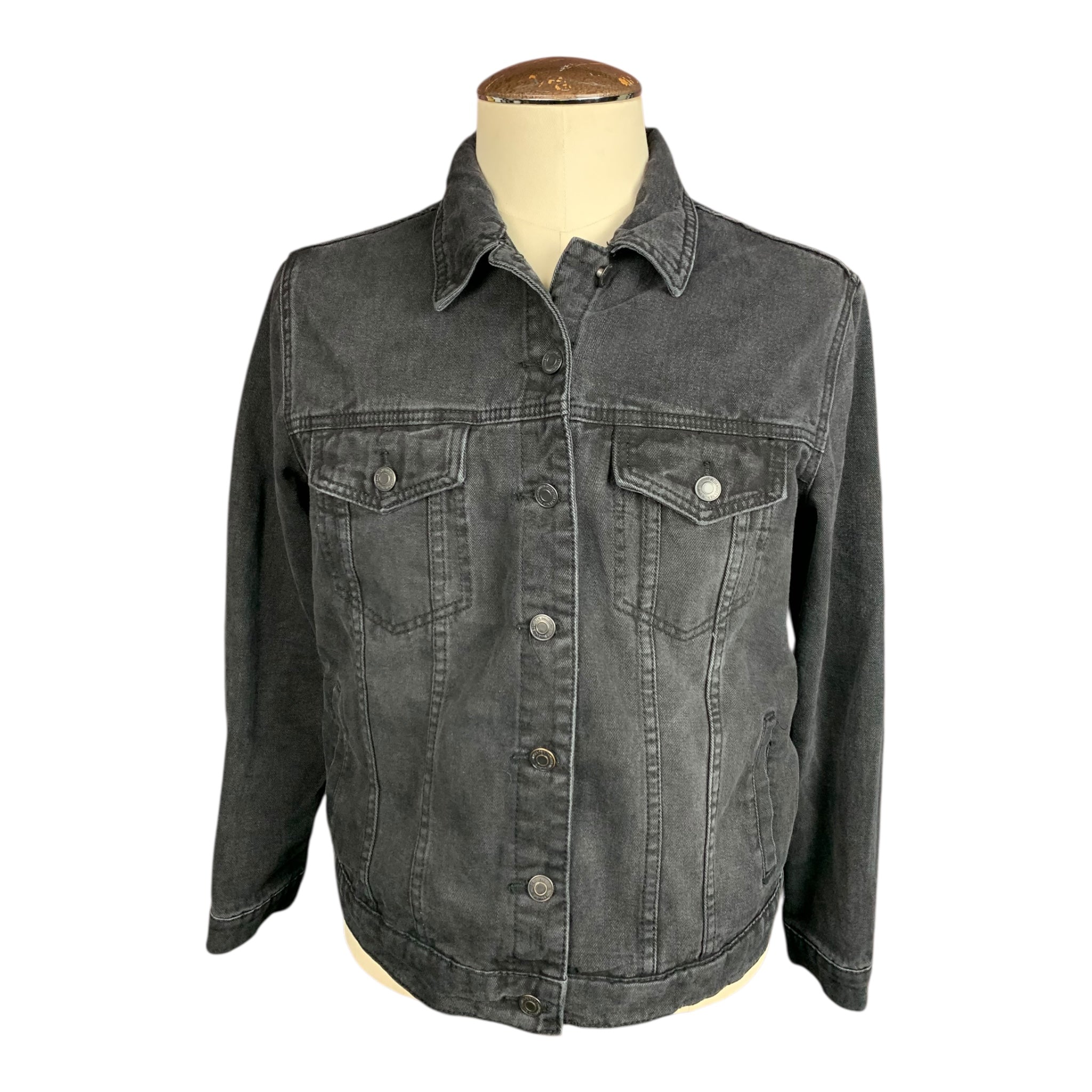 My Chemical Romance Jean Jacket Custom Rework Ladies Large