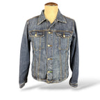 Ice Nine Kills Moth Reworked Denim Jacket — Large