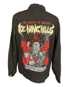 Ice Nine Kills Jean Jacket Custom Rework XL