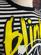Blink-182 Reworked Striped Long-Sleeve Shirt — Large