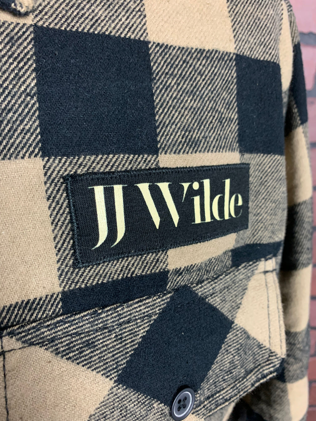 JJ Wilde Flannel Shirt Custom Rework XL