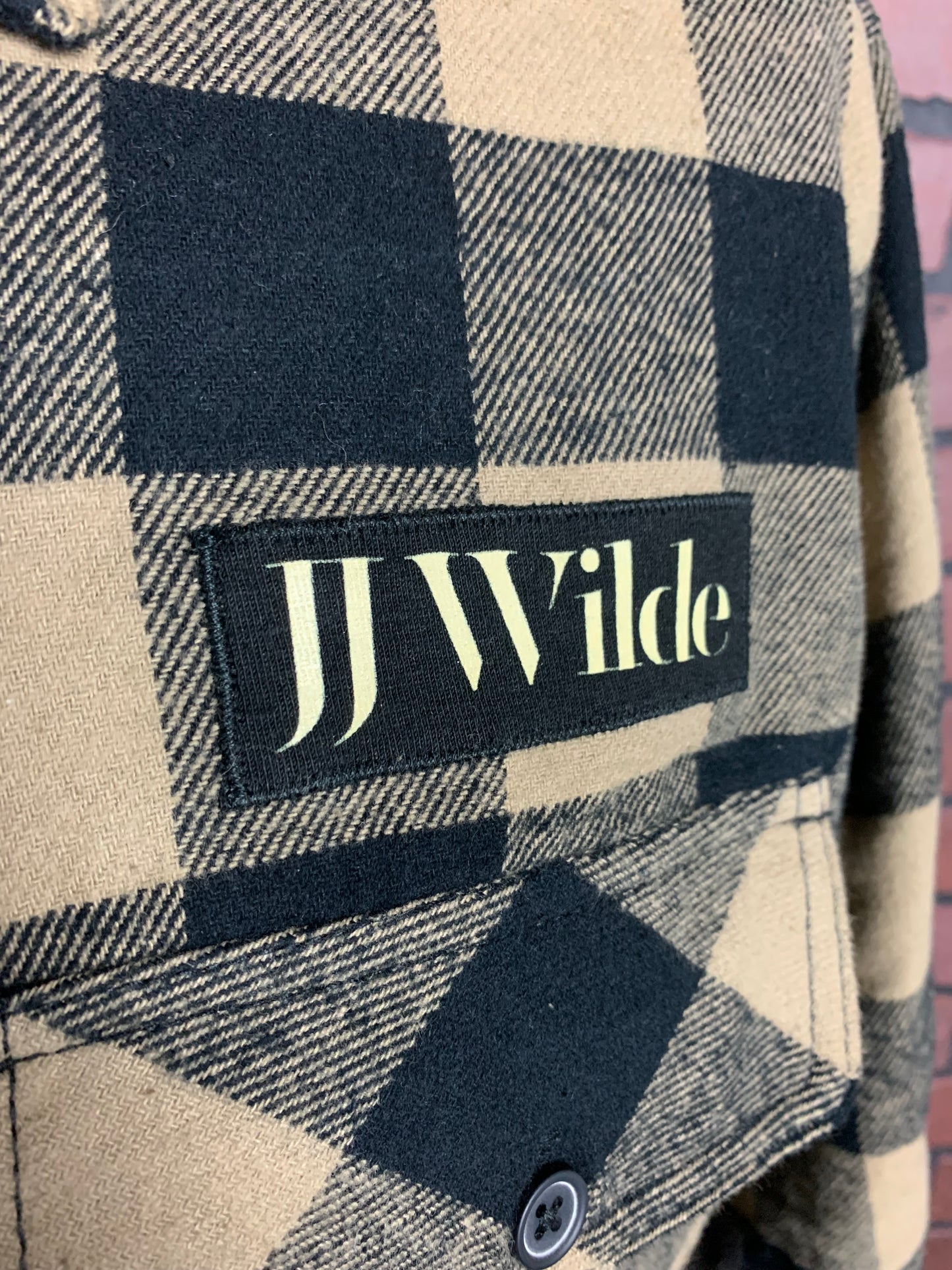 JJ Wilde Flannel Shirt Custom Rework XL